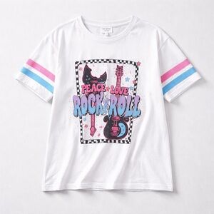 Graphic T-shirt with pockets, long fitting women’s by fantastic fawn